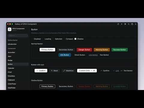 GitHub - longbridge/gpui-component: Rust GUI components for building ...
