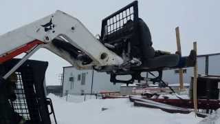 Redneck skiing In Saskatchewan