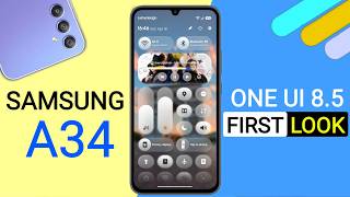 Samsung A34 One Ui 8.5 Official Update | 25+ Hidden Features #samsunga34