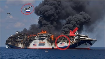 15 minutes ago: Russian Sukhoi Su-57 destroys US cruise ship carrying 17 generals in the Black Sea