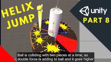 How to make perfect Helix jump game in unity Tutorial | creating making voodoo 3d android ios game