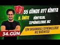34. Gün | Çok Basamaklı Tepkimelerde Hız Bağıntısı | 55 Günde AYT Kimya Kampı-2026