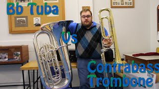 Tuba vs Contrabass Trombone  Gabriel's Oboe