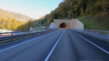 Thumbnail of Дорога на Красную Поляну из Адлера (Сочи) на машине / ноябрь 2020