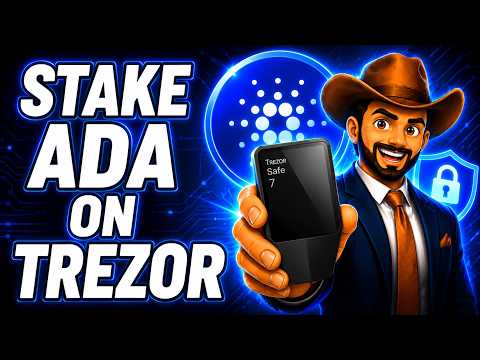 Tutorial Staking Cardano | Metode Cold Storage Trezor