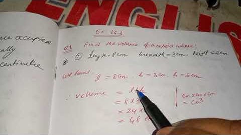 Class 8 Mathematics Ex 16.3