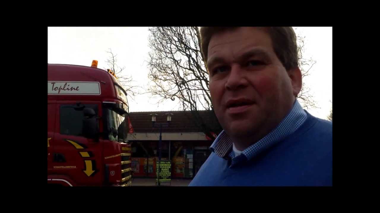 Opbouw kermis Eibergen 2013