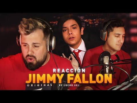 PAPO y NEGRIIN REACCIONAN a Lucho SSJ - Jimmy Fallon ( prod Bles )