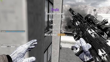 BO2 Plutonium Out Of Map Slide Trickshot (Profit