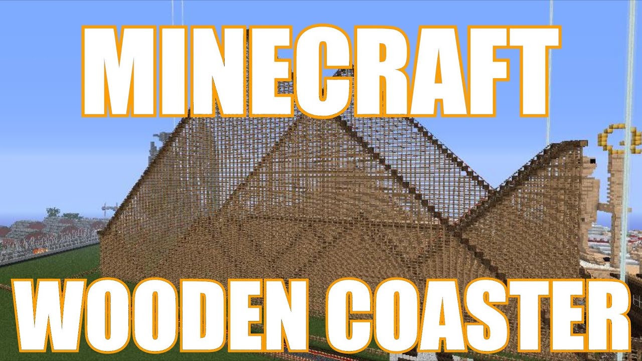"Minecraft: WOODEN ROLLERCOASTER"
