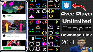 Avee Player Template Download Link New 2020 / Avee Player Template Kaise Download Kare / Avee Player