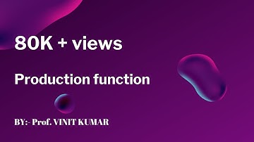 theory of production- CA/CS/CMA- CPT/FOUNDATION,B.COM( VINIT SIR)