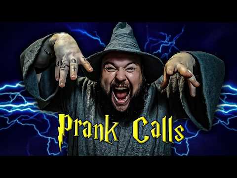 PRANK CALL WIZARD CAN SEE YOU!