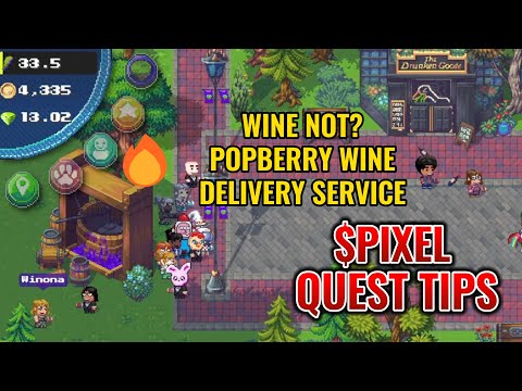PIXELS QUEST | wine not popberry wine delivery service