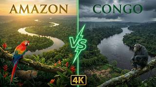 Congo Rainforest vs Amazon: The Real Difference | 4K Documentary