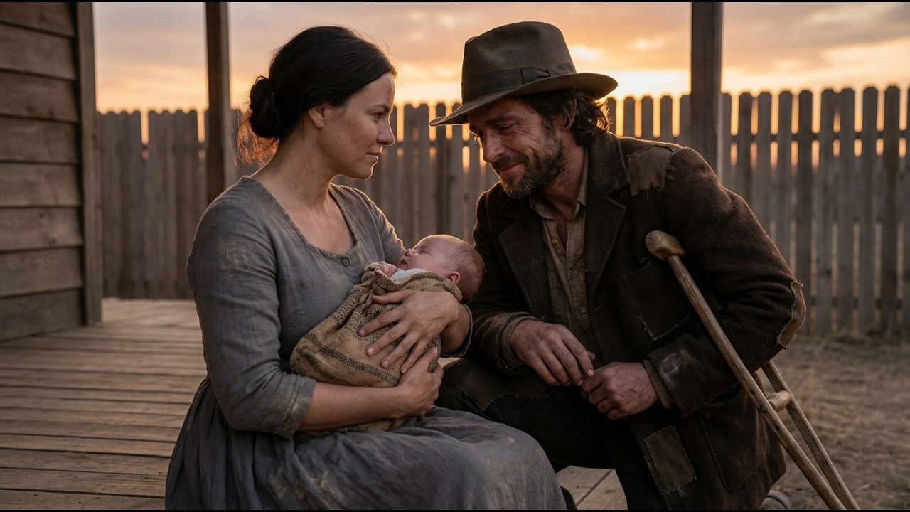 Alle wichen zurück, als der Fremde im Staub um Gnade bat — dann näherte sich eine schwangere Witwe