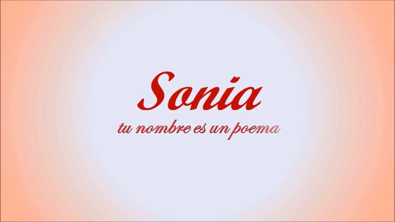 Sonia En Arabe Para Tatuajes By Tu Nombre En Arabe