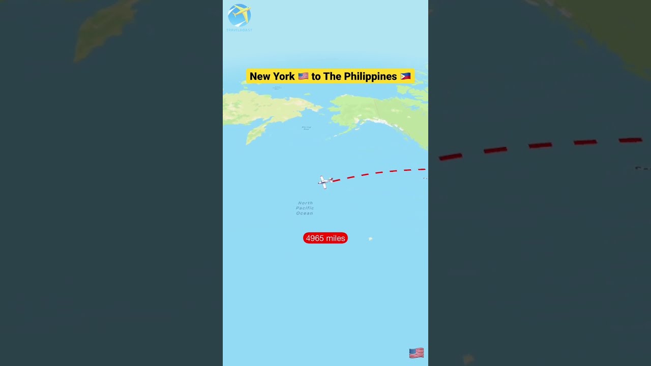 Travelling New York USA to Manila The Philippines