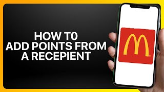 How To Add Points from a Receipt in McDonald's App ! Tutorial