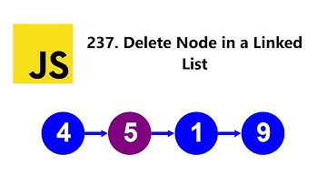Javascript Leetcode 237 Delete Node in a Linked List 删除链表中的节点 卡坦刷题