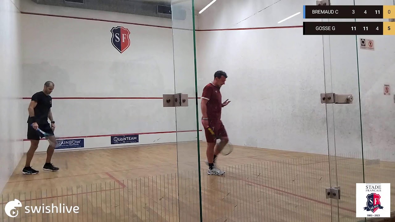 CHAMPIONNAT DE FRANCE VETERANS 2025
BREMAUD C VS GOSSE G