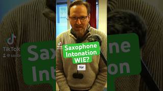Wie übt man Intonation auf dem Saxophon? #saxophone #intonation #sound