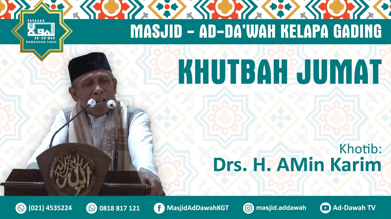Khutbah 12 November 2021 