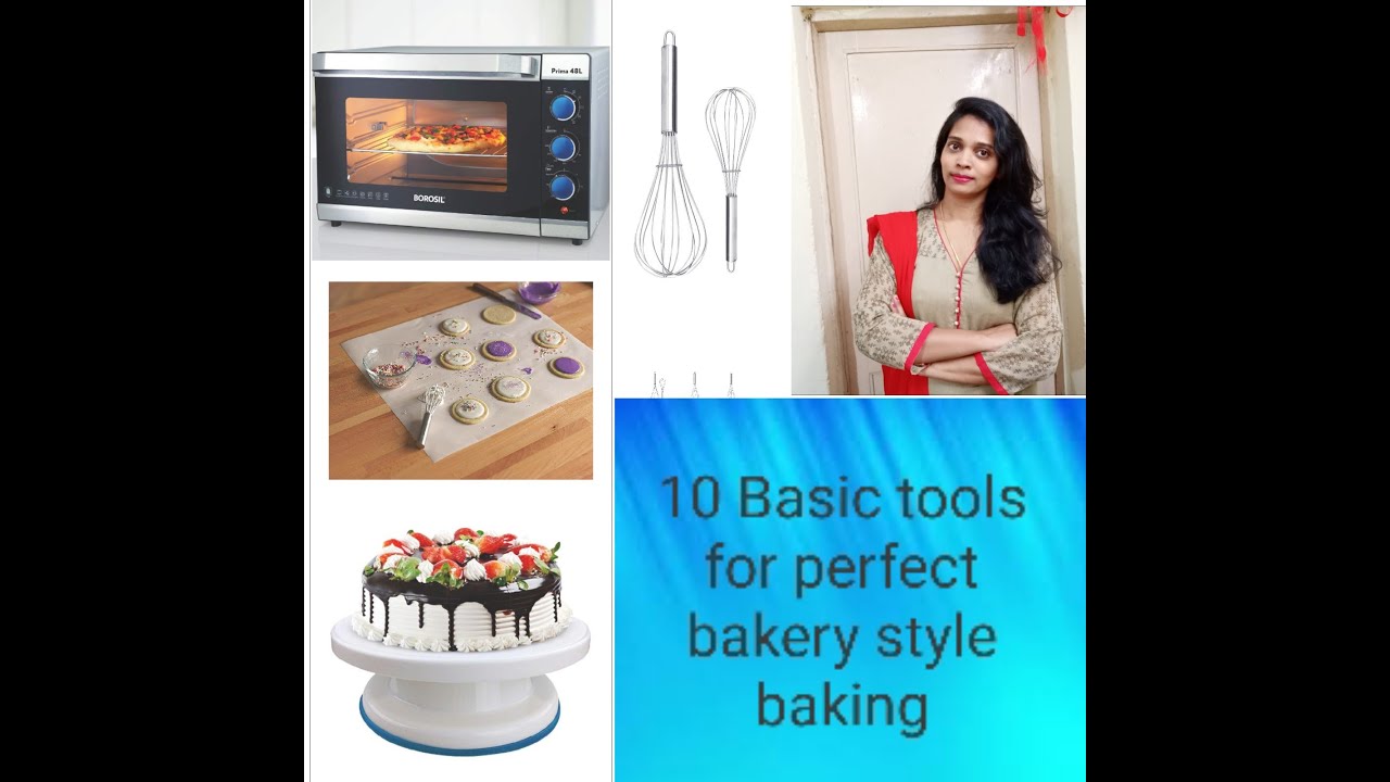 Ten Basic Tools for perfect Baking in Telugu YouTube