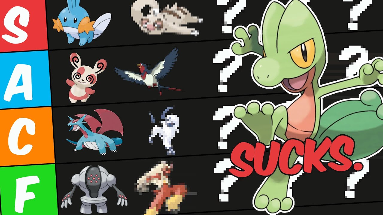 Pokemon Rated R I Rated ALL the Generation 3 Pokémon - YouTube