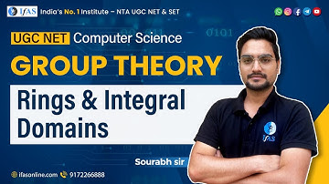 Group Theory Discrete Mathematics UGC NET 2023 | Rings and Integral Domains UGC NET Computer science
