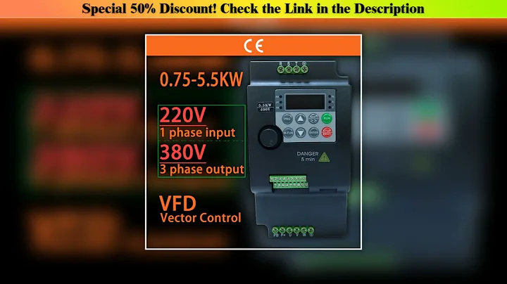 Hands-on Input 220V to Output 380V VFD Variable Frequency Drive Converter Inverter 0.75/1.5/2.2/3.7