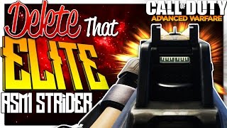 DELETE That ELiTE - Deleting My ELiTE ASM1 Strider? ELiTE Guns Challenge - COD Advanced Warfare