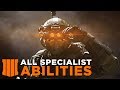 All Specialist Abilities Gameplay (Special Weapons and Equipments) - Call of Duty: Black Ops 4