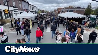 Warm October drives big Friday the 13th crowds in Port Dover