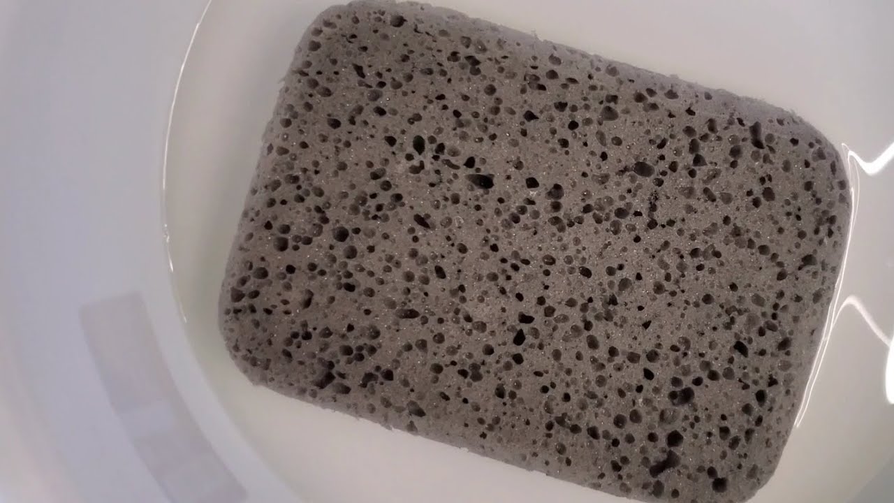 Soapy Sponge Squeezes and Rips