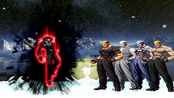 [KOF Mugen] Kulou vs Ryuji Yamazaki Team