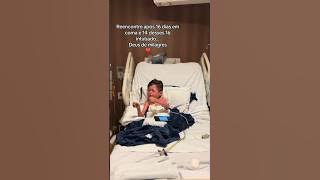 This mom got the call her son woke up from a coma after 16 days ❤️