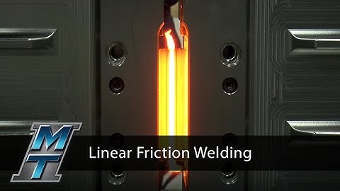 Linear Friction Welder Capable of Full Size Development Parts