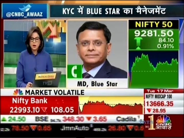 CNBC Awaaz - B Thiagarajan, MD Blue Star - Update - Impact of COVID 19 - Industry Supply Chain