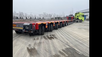 Watch the REMOTE CONTROL Steering Axle Trailer in Action!