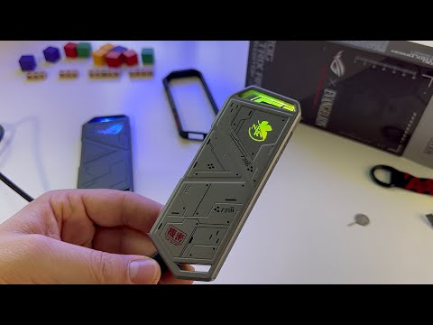 Asus ROG Strix Arion EVA Evangelion Edition - SSD enclosure | unboxing | review