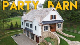 INSIDE a BRAND NEW Party Barn