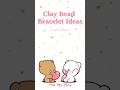 Clay bead bracelets couples edition ❤️🩷❤️#beads #claybeads #viralvideo #shortsfeed #fyp #bracelet