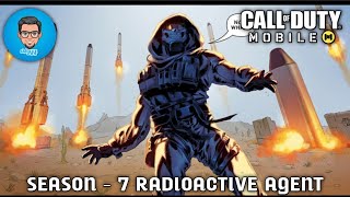Season 7 Radioactive Agent  Comic Storyline codm