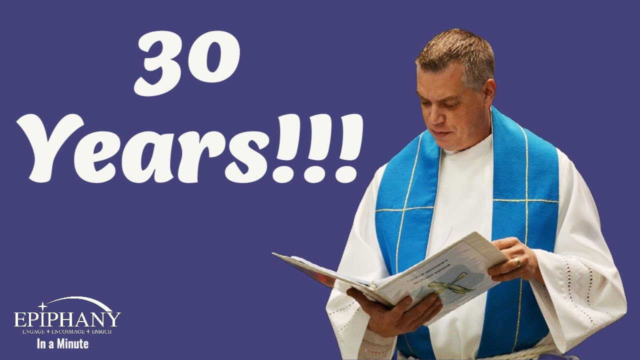 Epiphany in a Minute | Celebrates Pastor Muchow