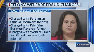 Sheriff: Troupsburg woman arrested after over $17K welfare theft
