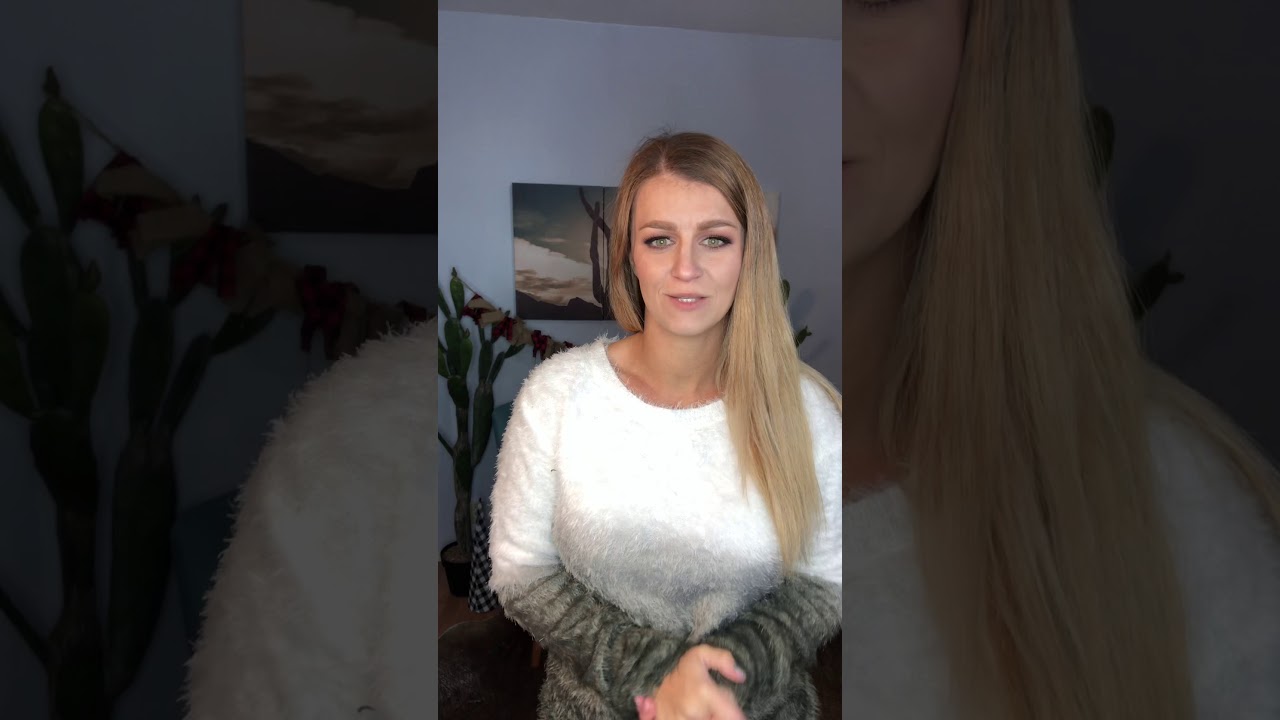 Dip Dye Fuzzy Sweater