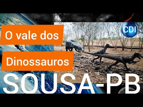 O vale dos dinossauros em Sousa na Paraíba, o maior conjunto de pegadas do mundo! confira.