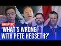 Government condemns Vance and Hegseth's warnings to the UK