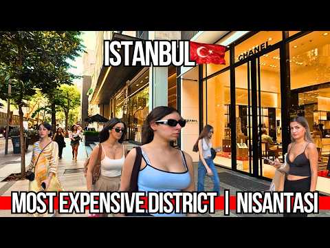 Istanbul's Beverly Hills 🇹🇷 Luxury Nisantasi 4K Walking Tour: High-End Shops, Boutiques, Brands 2026